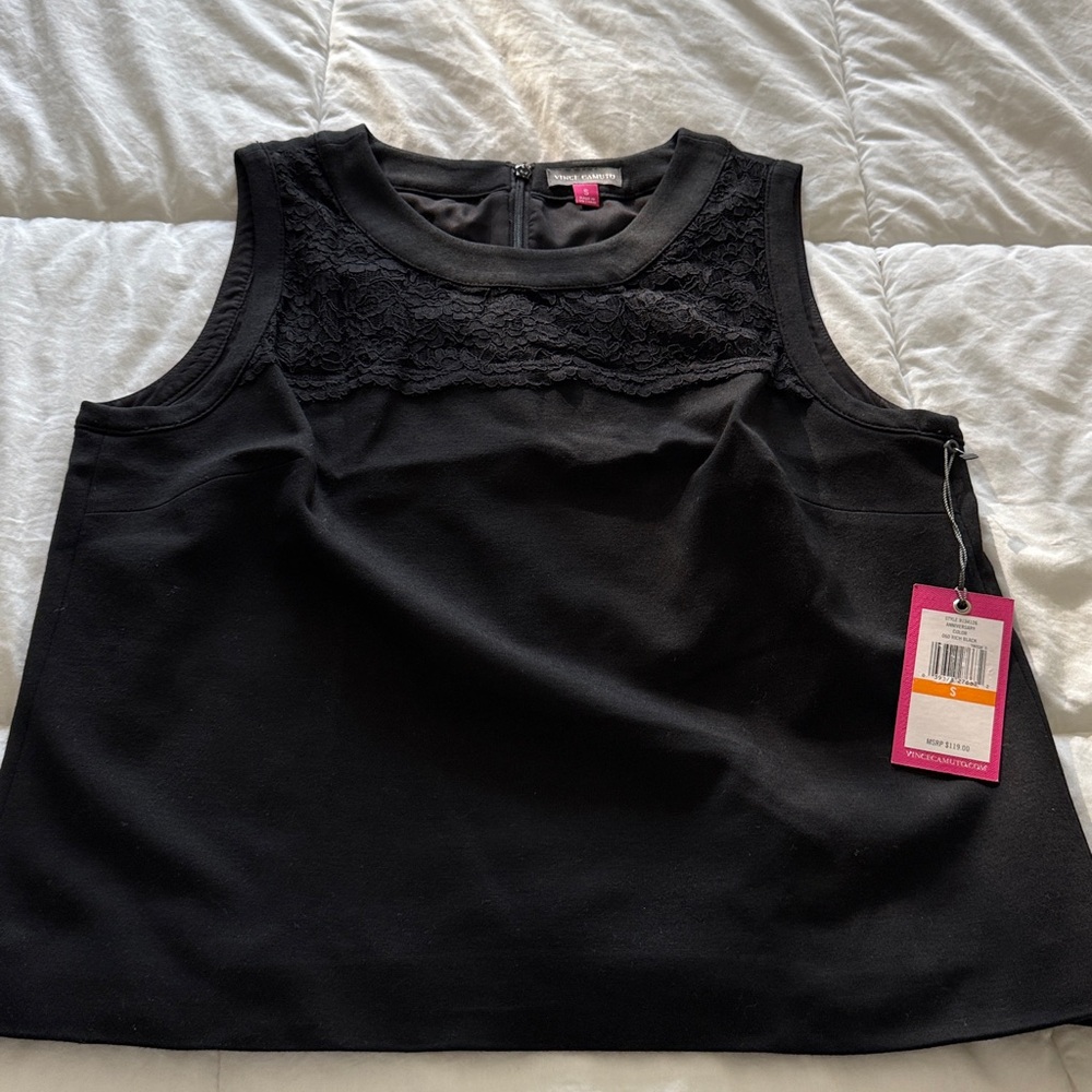 NWT Vince Camuto Lace Crop Top (love2)